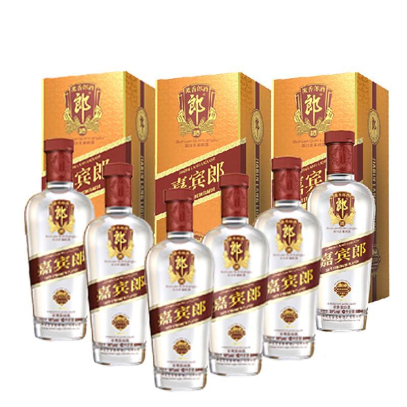 郎酒五星嘉宾42度整箱装500ml*6瓶 浓香型白酒