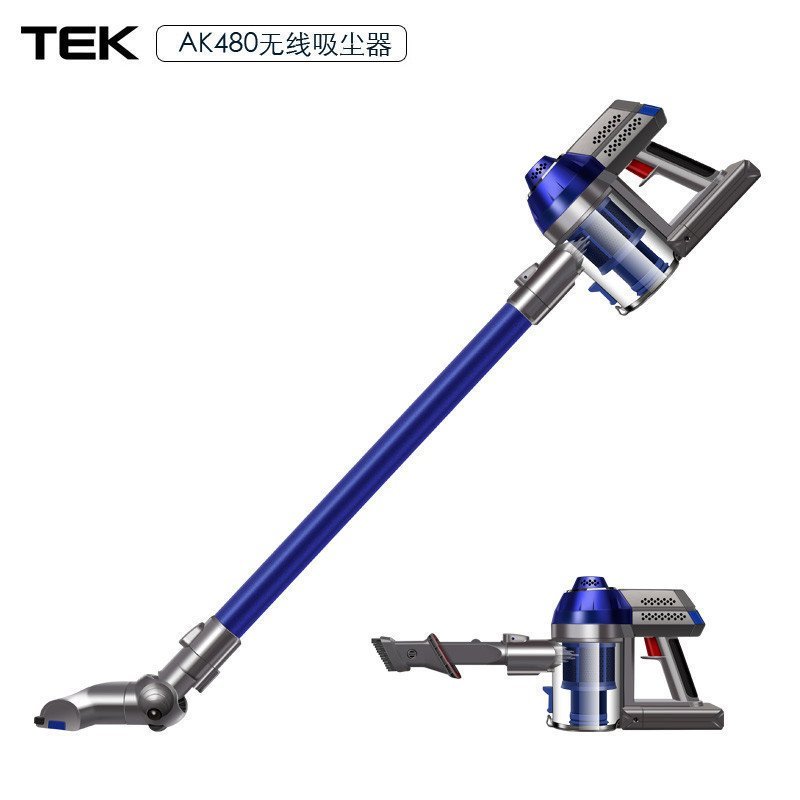 科沃斯TEK车载家用无线充电 超长续航手持吸尘器AK480（升级版）