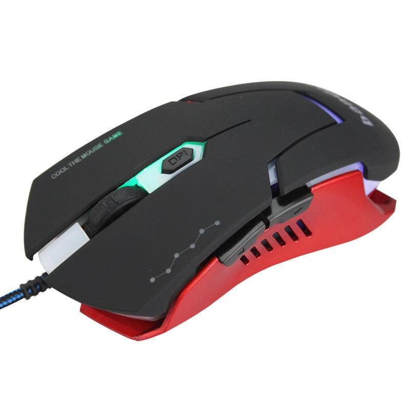 班达(banda) v7 有线鼠标,游戏鼠标,商务键鼠套装 2015劲爆最新款银