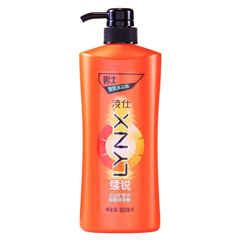 凌仕男士醒体浴露续锐600ml