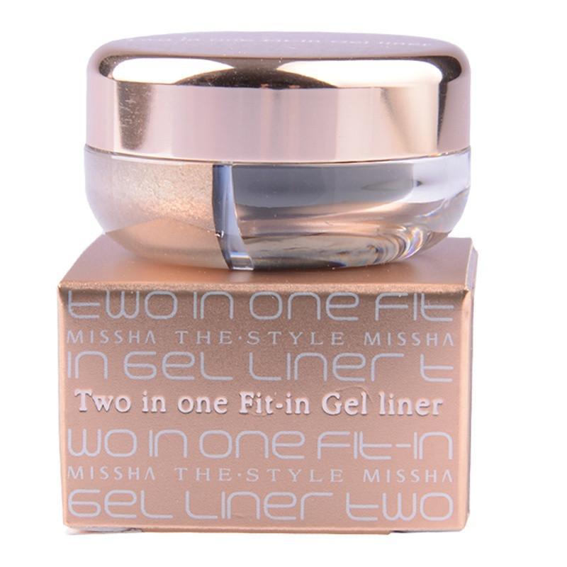 谜尚斯黛尔 二合一啫喱眼线膏(深棕香槟金)