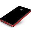 aigo N6 移动电源10000mAh 黑色红边