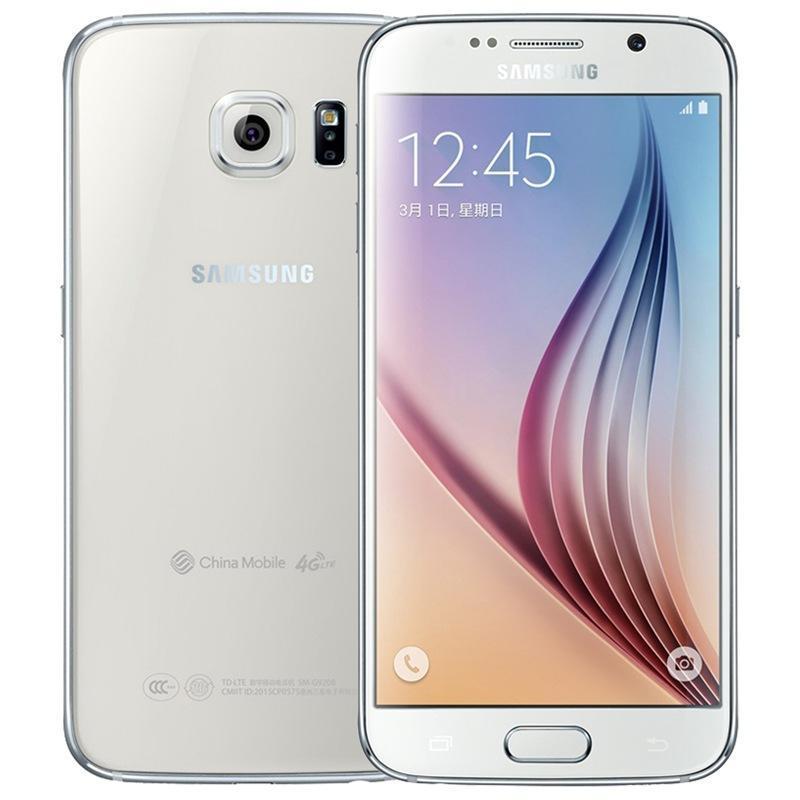 三星 Galaxy S6（G9208）32G版 雪晶白 移动4G手机 双卡双待