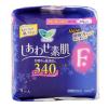花王乐而雅(Laurier)超长夜用进口卫生巾透气棉柔纤巧护翼型34cm9片