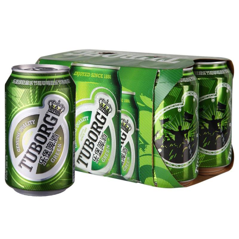 乐堡啤酒罐装330ml*6