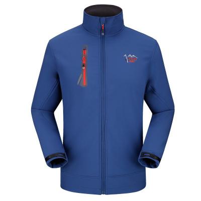 奥登卡秋冬软壳冲锋衣单层男款保暖户外服装 140623