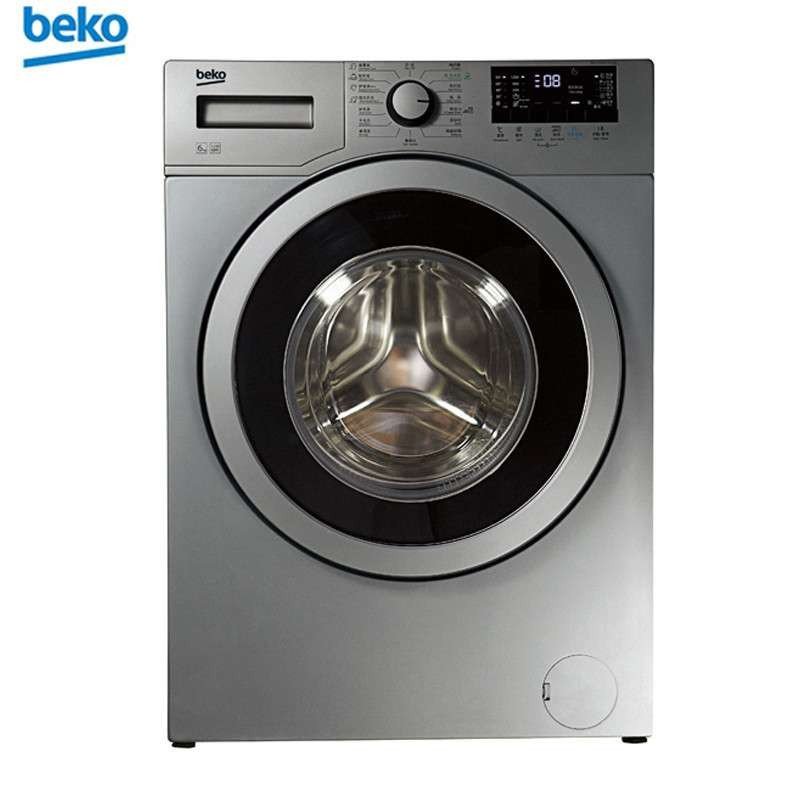 倍科（beko）WCY61031 PTMS 6公斤 欧洲设计全自动滚筒洗衣机（银灰色）
