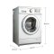 LG滚筒洗衣机WD-T12415D lg8公斤滚筒洗衣机 全自动 DD变频电机保修十年 包邮