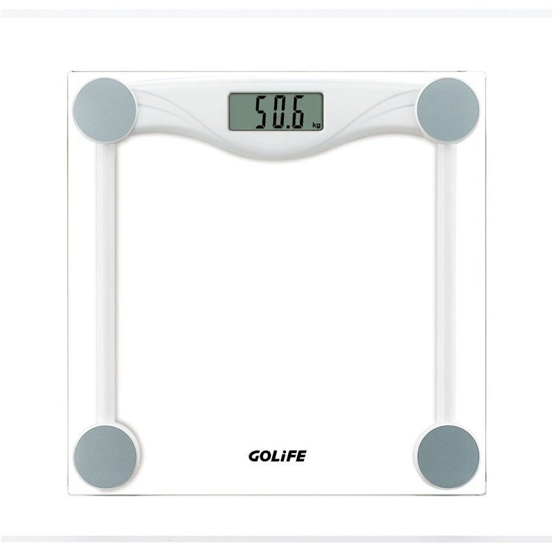 GOLiFE Fit Plus 蓝牙智能体重秤 白色