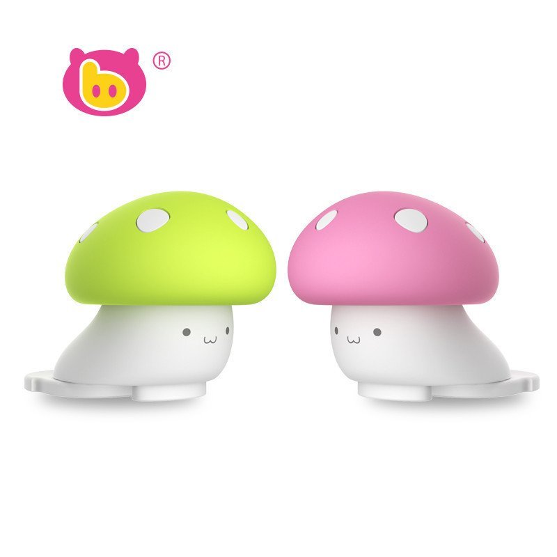 【棒棒猪】小蘑菇门挡玫红色2盒（BBZ-55S）4个装