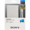 索尼(SONY) CP-R10（银色） 10000毫安聚合物锂电电芯 铝制机身USB移动电源 充电宝 Quick Charge™ 2.0快充技术