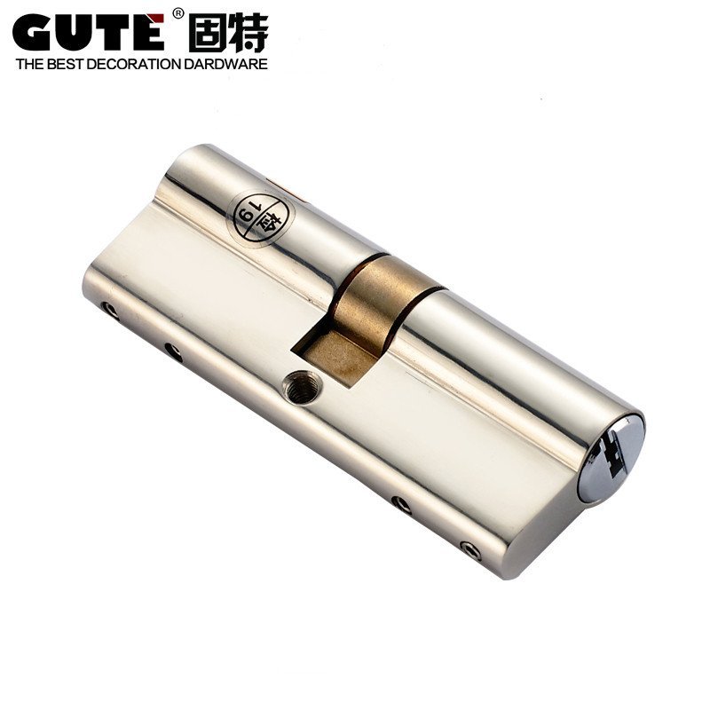 固特GUTE 安全锁芯C级安全防偷盗防盗门锁芯 C级70=35+35正芯