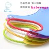 宝贝时代（babyyuga） 哈妮儿童围兜 BH-401A 蓝色儿童防水围兜