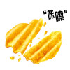 乐事大波浪薯片香烤鸡翅味70g