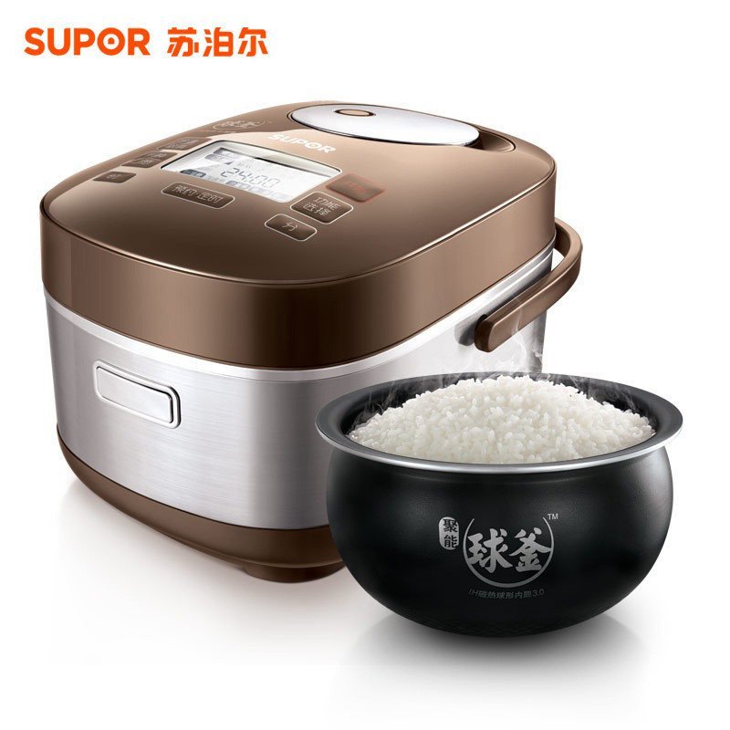 Supor/苏泊尔 CFXB40HZ6-120 4L球釜电饭煲 柴火饭IH电磁智能加热（SN-X）