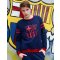 巴塞罗那F.C.B运动卫衣巴萨LOGO款FCB332 运动男款homewear纯棉家居卫衣 XXL 枣红色