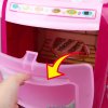勾勾手 儿童过家家玩具 女孩做饭过家家厨房玩具宝宝厨具餐具套装 多功能 公主梦幻多功能厨台