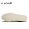 花花公子 PLAYBOY 2016秋款男式潮流休闲皮鞋户外时尚板鞋 FPEQDX10027 蓝色 40码