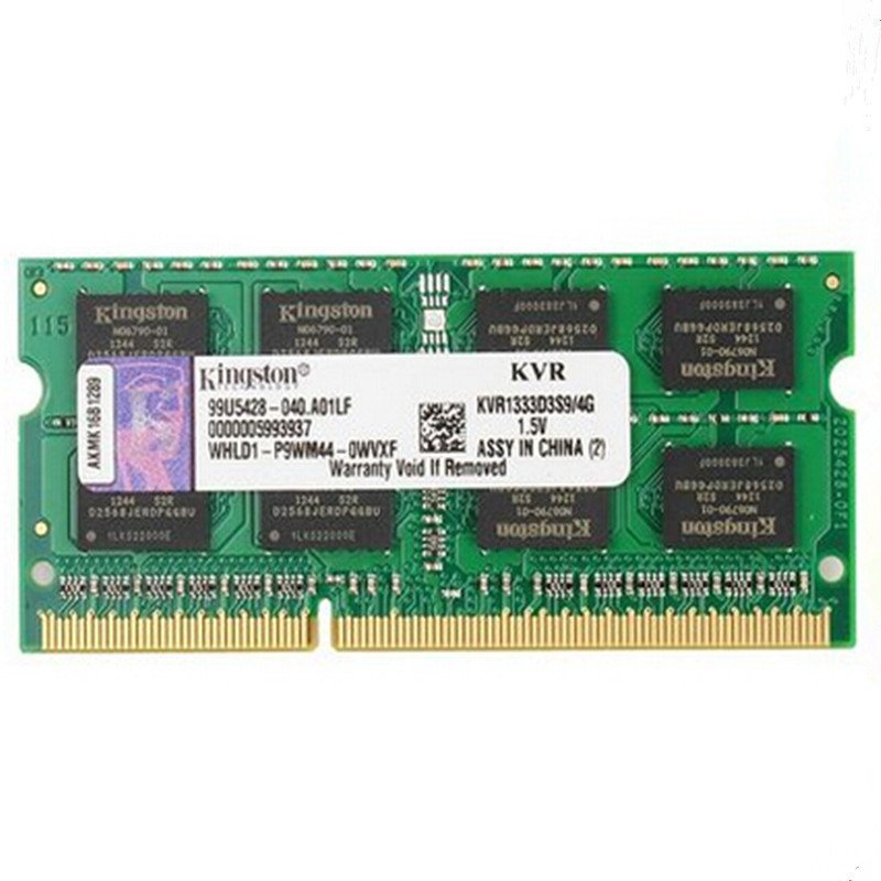 金士顿（KINGSTON)4GB DDR3 1333MHz 笔记本内存条 兼容1066/1067