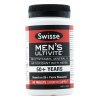 澳洲Swisse瑞思 中老年男性复合维生素片剂 90片 1瓶装 男士50+/50岁以上营养补充增强免疫 澳大利亚进口