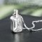 七夕情人节礼物千寻海风 情 色格调采用施华洛世奇元素水晶项链锁骨链女友个性 生日礼物 牛仔蓝