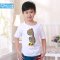 纳兰小猪童装2015男童韩版短袖T恤 110-160 120cm 桔色长尾猴短袖
