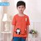 纳兰小猪童装2015男童韩版短袖T恤 110-160 130cm 桔色长尾猴短袖