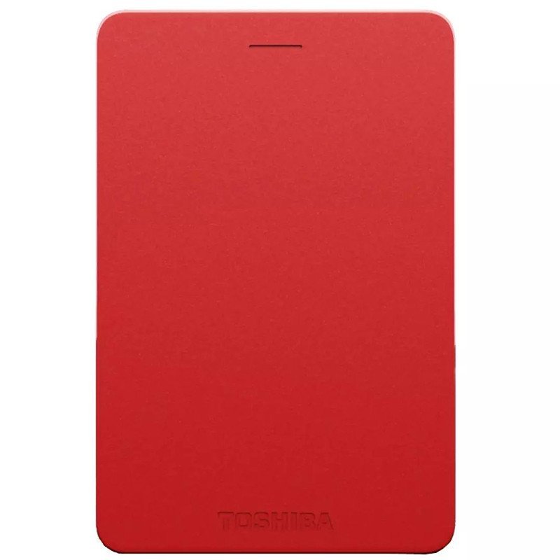 东芝（TOSHIBA）Alumy系列2T 移动硬盘 2.5英寸USB3.0 经典红
