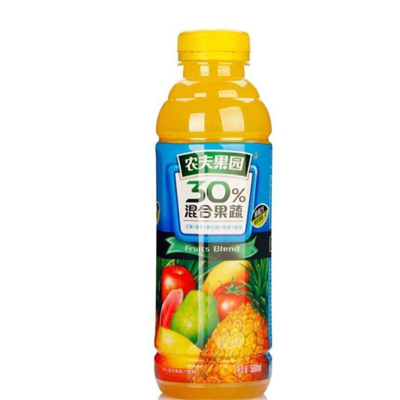 农夫果园30%500ML（菠/芒/番）