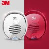 3M 二代车载空气净化器灵巧版 PN38906白色 除甲醛异味雾霾PM2.5汽车负离子活性炭氧吧