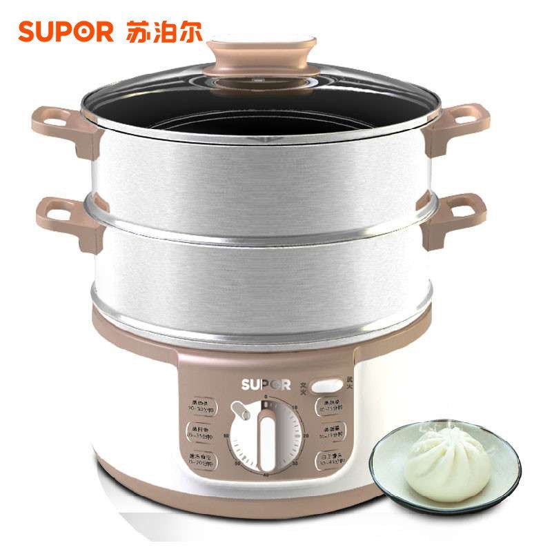 SUPOR/苏泊尔 ZN28YK808-130家用多功能电蒸锅不锈钢大容量电蒸笼