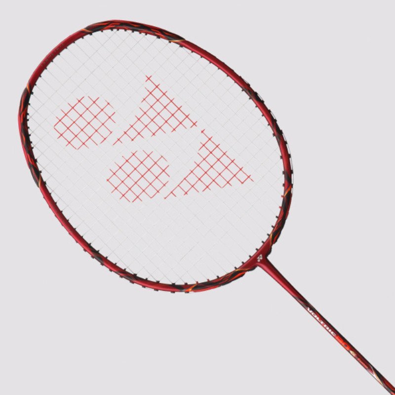 yonex/尤尼克斯vt-80e全碳素羽毛球拍大赛羽拍 深红色一支