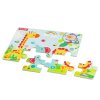 【苏宁红孩子】费雪 Fisher Price 动物乐园拼图拼板 FP7002A儿童玩具 益智 木质拼图