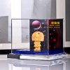 梦克拉Mkela 星座系列绒沙金铸金星座摆件 水瓶座