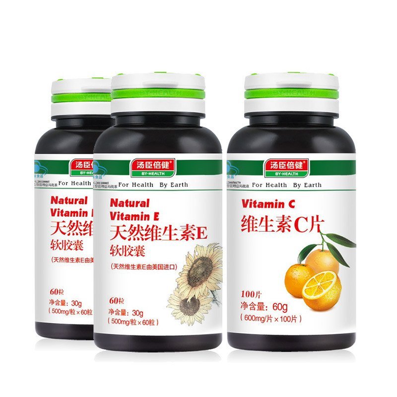 汤臣倍健天然维生素E软胶囊 60片