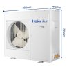 海尔（Haier）KFRd-75Q/DAH13 商用中央空调3匹天花机 220V 免人工费