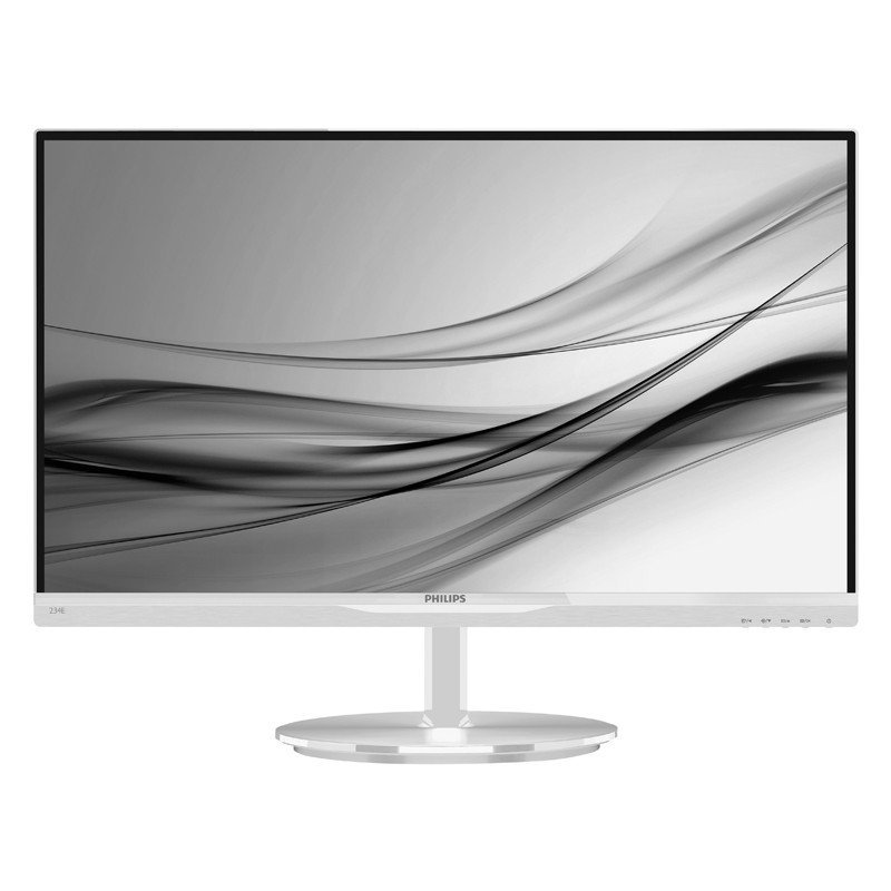 飞利浦（PHILIPS）234E5QSW 23英寸AH-IPS面板广视 液晶电脑显示器（白色）