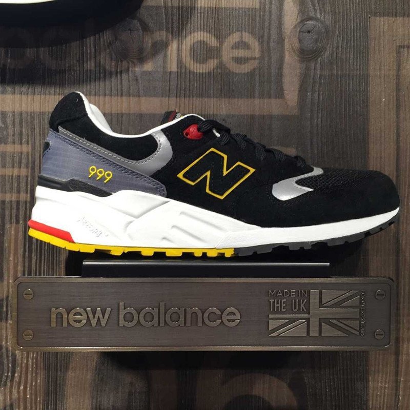 NewBalance/NB 专柜正品新百伦2015男女款运动休闲999系列轻便跑步鞋ML999PB 黑金 42.5码