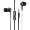 BYZ S601 黑色 手机平板耳机入耳式 线控通用面条耳塞