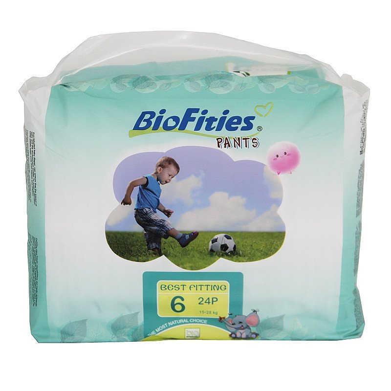 BioFities 自然天使系列 拉拉裤 6号 (15-28公斤) 24片 原装进口