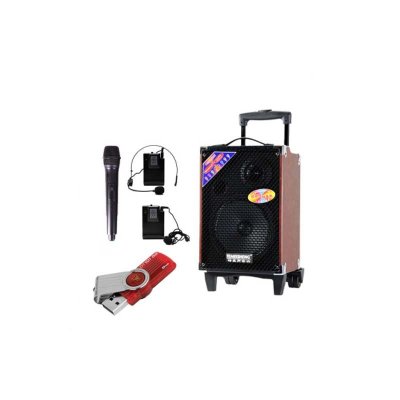 特美声q8s广场舞拉杆音箱 广场舞户外音响 大功率锂电移动拉杆便携式