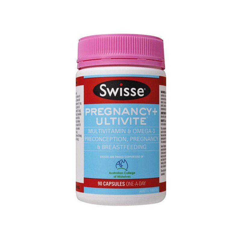 澳洲Swisse瑞思孕妇黄金素叶酸加复合维生素软胶囊 180粒 1瓶装 孕期综合营养素 澳大利亚进口