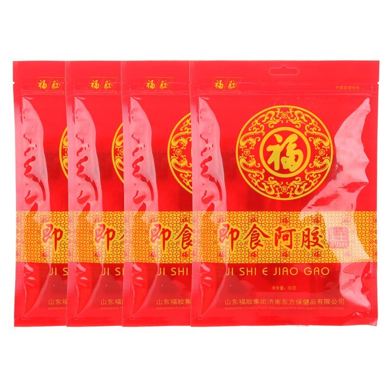 福胶 即食阿胶糕60g*4袋超值优惠装