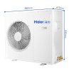 海尔（Haier）KFRd-72NW/56PBA12 家用中央空调3匹超薄风管机 WIFI智控 3D面板