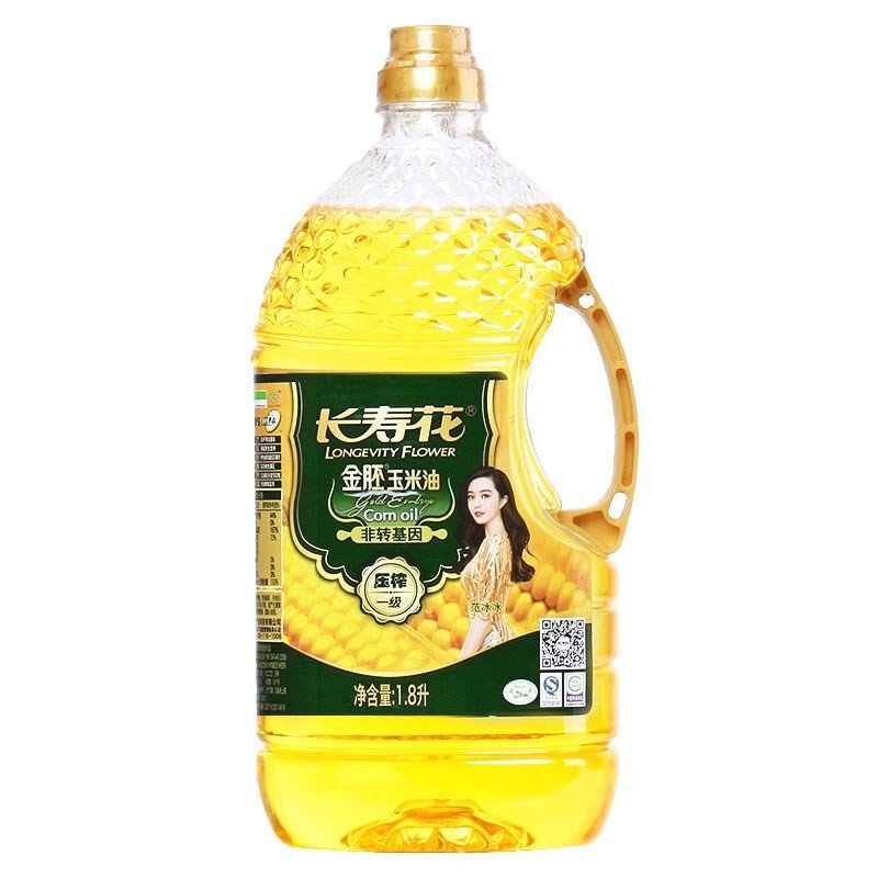 长寿花金胚玉米油1.8L