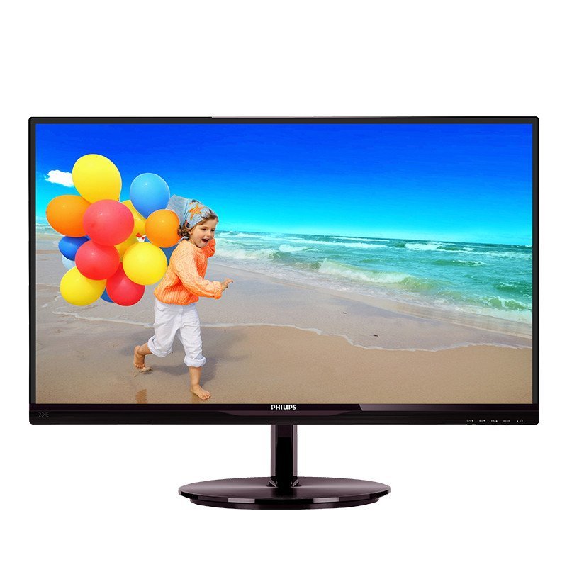 飞利浦（PHILIPS）234E5QSB 超窄边框23英寸AH-IPS面板 液晶显示器