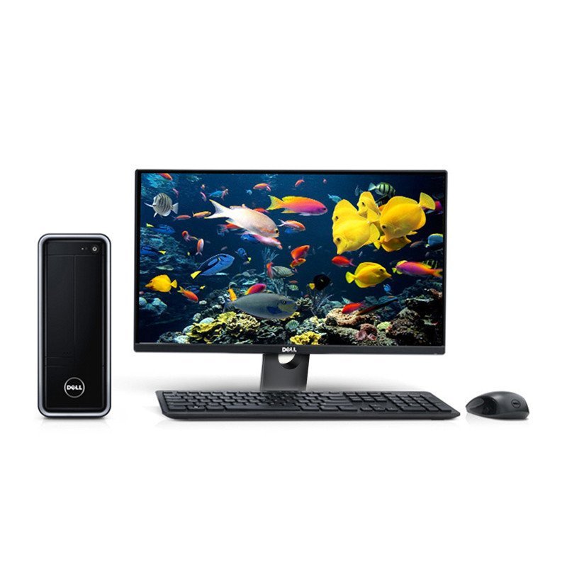 戴尔DELL Inspiron 3647-R8538B台式机电脑 23英寸高清显示器G1840 4GB 500G 2G独显 三年上门