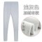 女装打底裤秋冬款外穿女长裤裙假两件加绒加厚修身显瘦紧身小脚裤 S(100斤内纯棉面料) 浅灰色【加绒加厚】单件