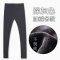 女装打底裤秋冬款外穿女长裤裙假两件加绒加厚修身显瘦紧身小脚裤 S(100斤内纯棉面料) 深灰色【加绒加厚】单件
