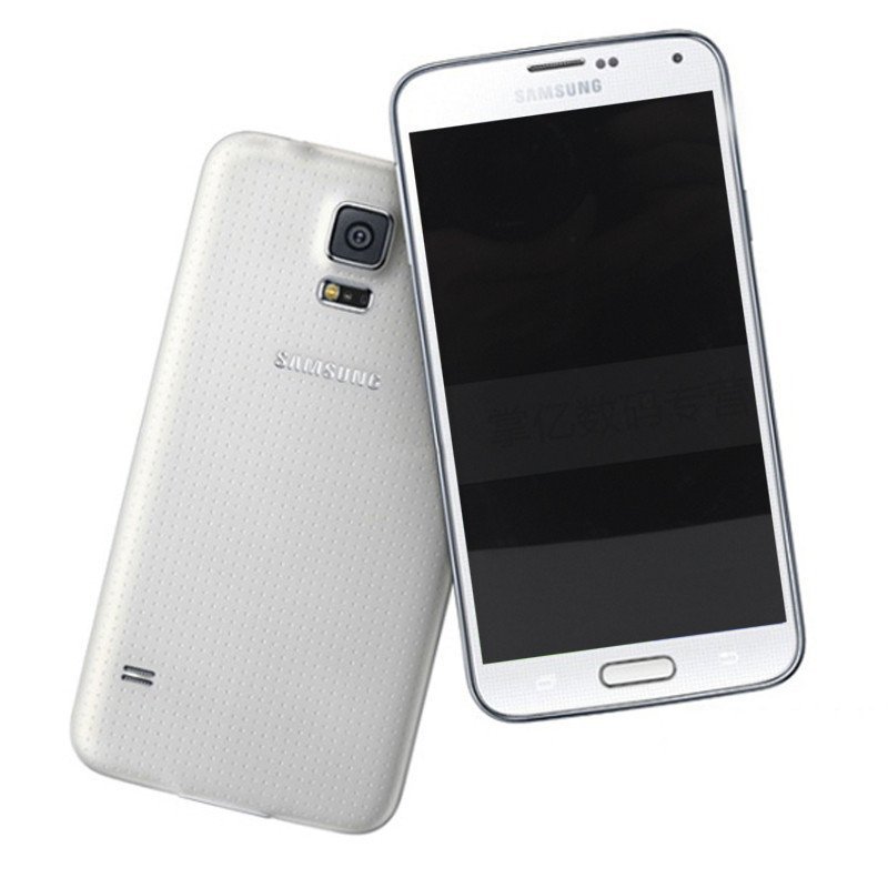 萌客 三星S5手机模型 G9006V G9008V G9009D手机模型 1:1手感 顶包神器 真机开模 三星S5-白色黑屏普通版